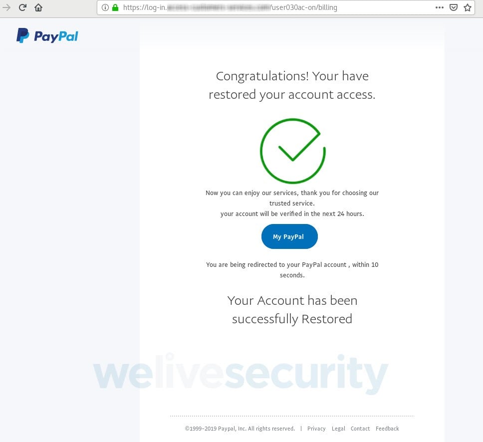 Rewterz Threat Alert - PayPal Phishing Attacks | Rewterz